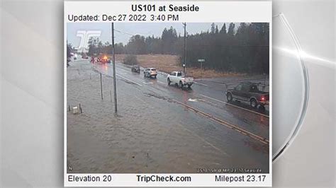 High Winds And Waves Slam The Oregon Coast Bringing Flooding Kobi Tv