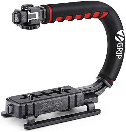 Zeadio Video Action Stabilisierungsgriff Handgriff Stabilisator Mit