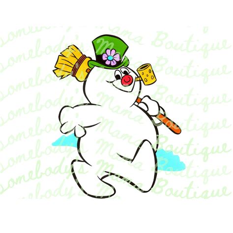 Frosty the Snowman PNG Digital Design File Sublimation DTF DTG - Etsy