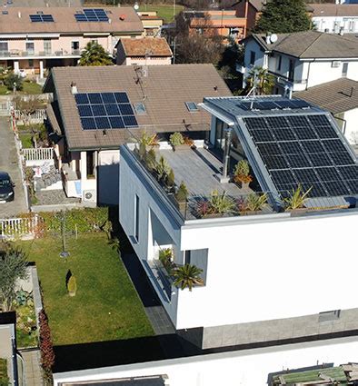 Impianto Fotovoltaico Per Villa Indipendente A Carugate MI Alcaelectric