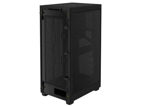 Corsair Icue 2000d Rgb Airflow Mini Itx Pc Case Black Mini Itx Form Factor Steel Mesh