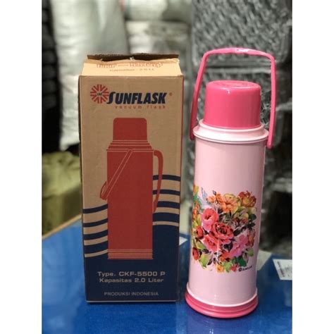 Jual Termos Air Panas Plastik Sunflask 2 Liter 5500 Shopee Indonesia