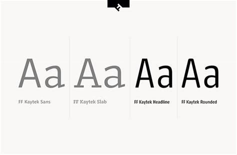 Font News New Font Release Fontfont Released Ff Kaytek Headline And