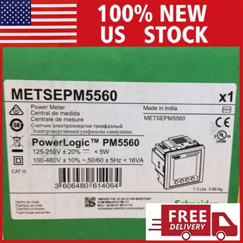 Schneider METSEPM5560 Multifunctional Instrument PM5560 Power Logic