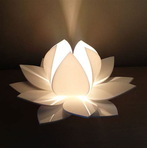 Light Up Naturally With Lotus Lamps Warisan Lighting