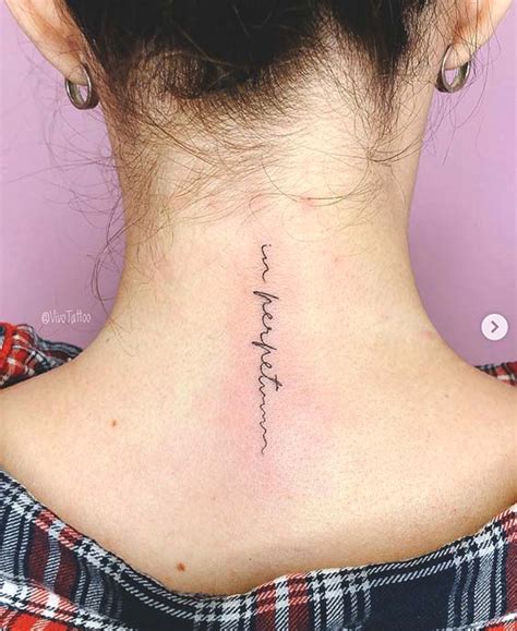 Back Of The Neck Tattoos For Women Ecemella