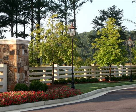 Community Entrance | Driveway entrance landscaping, Landscaping ...