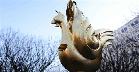 Golden Rooster Fitted To Spire Of Paris S Notre Dame Cathedral