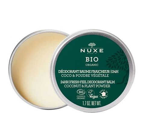 Nuxe Organic H Fresh Feel Deodorant Balm Coconut G Ab