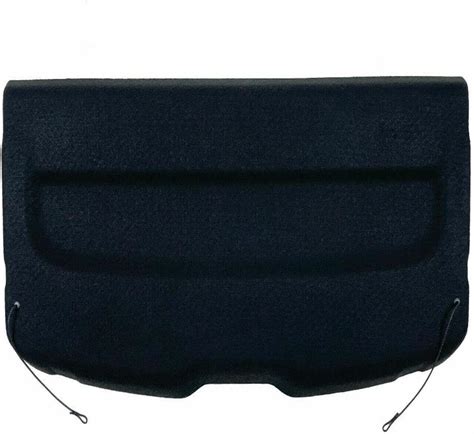 Rear Parcel Shelf Boot Load Luggage Cover For Corsa F Black New