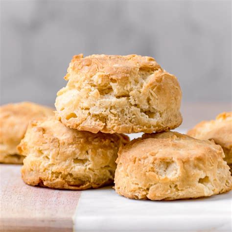 Fluffy Almond Milk Biscuits - Healthful Blondie