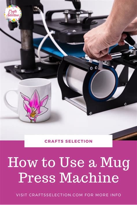 How to Use a Mug Heat Press Machine | Heat press machine tutorials, Heat press machine, Mug press