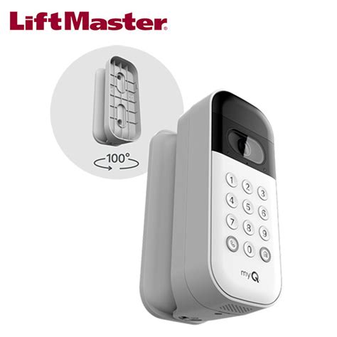 Liftmaster Vkp1 Lm Myq Video Keypad Pro Bundle With Premium Swivel Mount Dornett