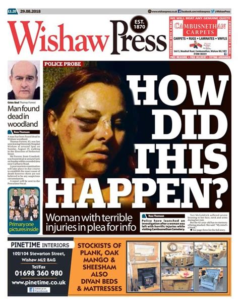 Wishaw Press 2018 08 29