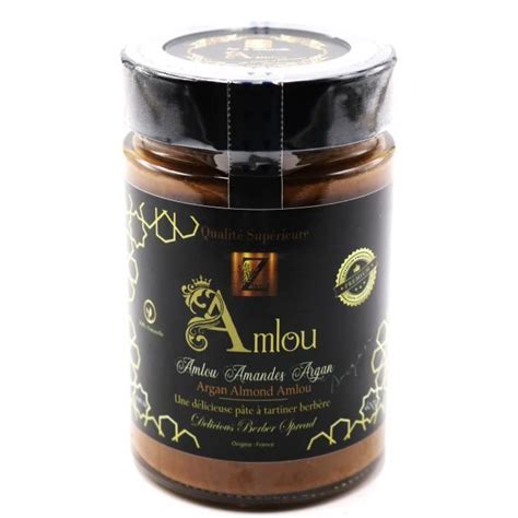 Amlou Aux Amandes 100 Pur Naturelle Pâte à Tartiner Marocain 400g