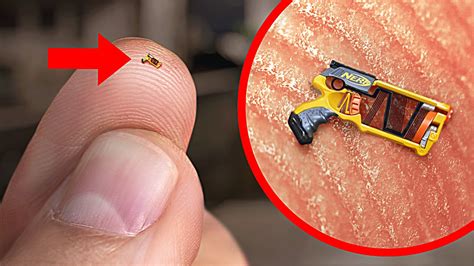 Worlds Smallest Nerf Gun Shoots An Ant Youtube