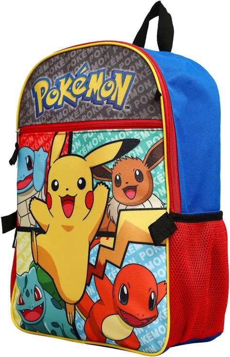 Ripley Mochila Bioworld Multicolor Juego Pokemon Piezas