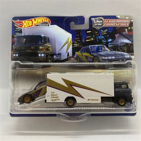 BN NISSAN SILVIA S Hot Wheels Premium SET Rare CAR CULTURE TEAM TRANSPORTER PicClick UK