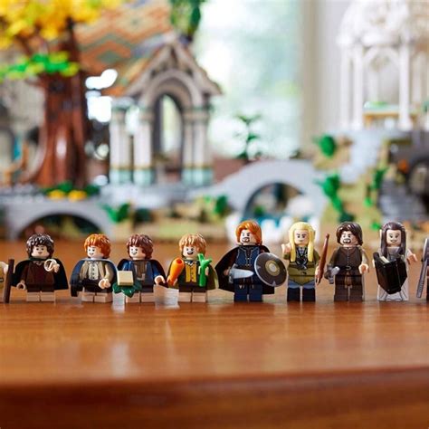 LEGO 10316 O Senhor dos Anéis O Hobbit O Senhor dos Anéis Vale Castelo