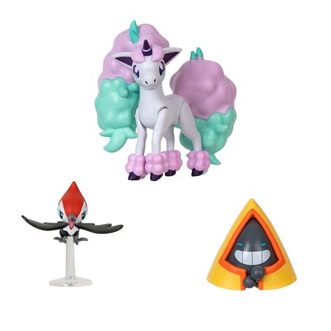 Walmart Pokemon Battle Figure 3 Pack 2 Inch Snorunt Pikipek And 3 Inch