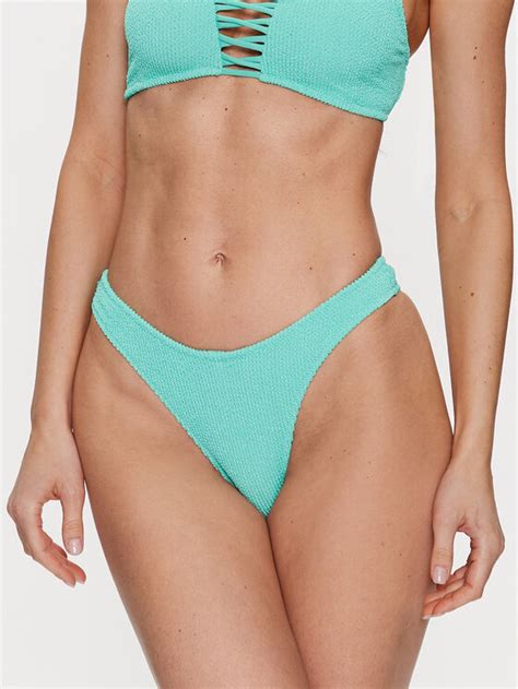 Guess Dół od bikini E3GO22 MC03P Turkusowy Modivo pl