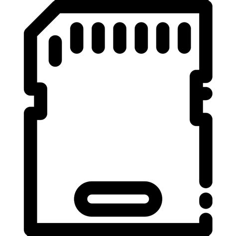 slim device memory vector svg icon svg repo