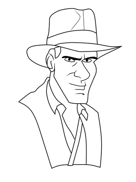 Indiana Jones Coloring Pages To Print K5 Worksheets