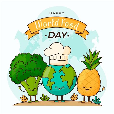 Free Vector | World food day illustration theme