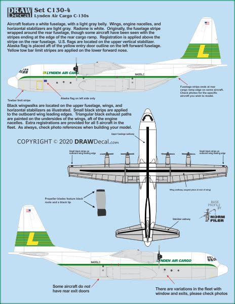 Lynden Air Cargo C-130s – DRAW Decal