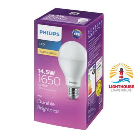 Jual Lampu Led Bulb 145w Philips Led 145 Watt 14w E27 Kuning Warm White Shopee Indonesia