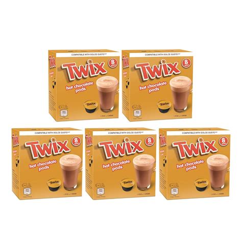 Amazon Twix Hot Chocolate Dolce Gusto Compatible 5x 8 Cups Everything Else