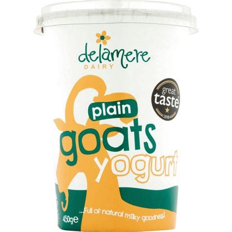 Delamere Dairy Natural Goats Milk Yoghurt Delamere Plain Goats Yogurt