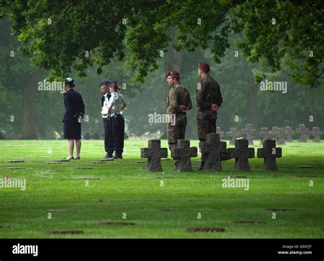 La Cambe German War Cemetery In Normandy France Stock Photo Alamy