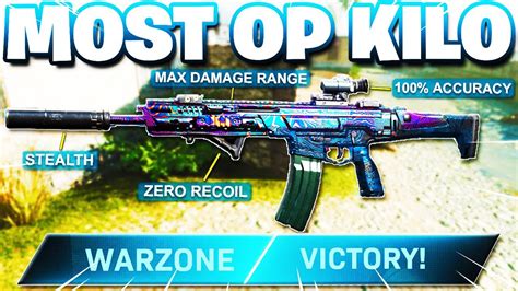 No Recoil Kilo 141 Best Loadout In Warzone Modern Warfare Best Kilo