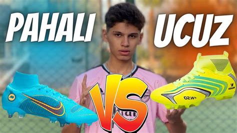 Ucuz Vs Pahali Futbol Malzemeler Aldik Test Ett K Youtube