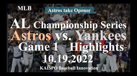 Houston Astros Vs New York Yankees American League Championship Series