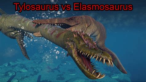 Tylosaurus Vs Elasmosaurus Season 3 Dinosaur Battles 5 Jurassic