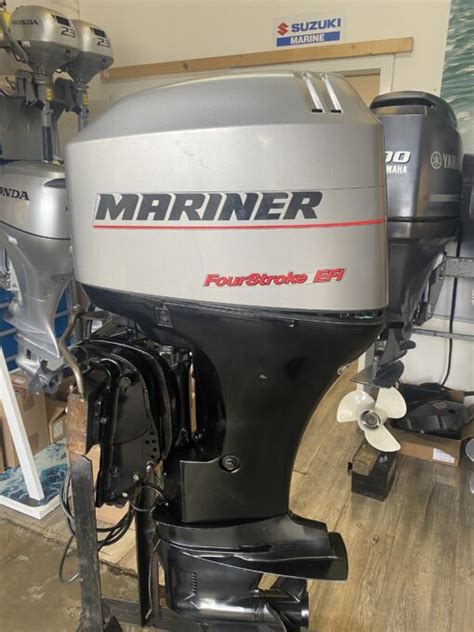 Used Mariner 60hp Long Shaft Clyde Outboard Services