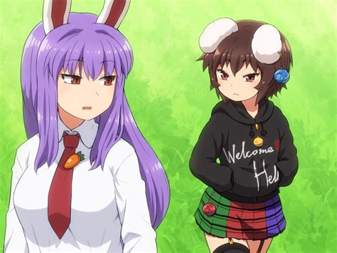 2girls Animal Ears Brown Hair Bunny Ears Bunnygirl Cat Smile Cosplay