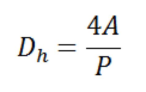 What are the hydraulic diameter and radio? - TecnoConverting Engineering