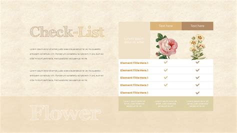 Vintage Flower PowerPoint Presentation PPT|Lifestyle|Templates