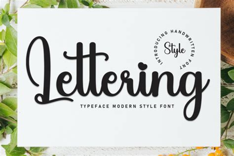 Lettering Script Font - Download Free Font