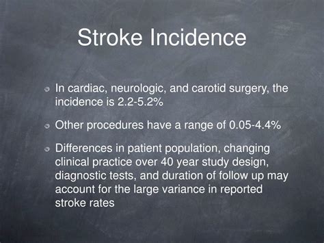 PPT Perioperative Stroke In Noncardiac Nonneurosurgical Surgery