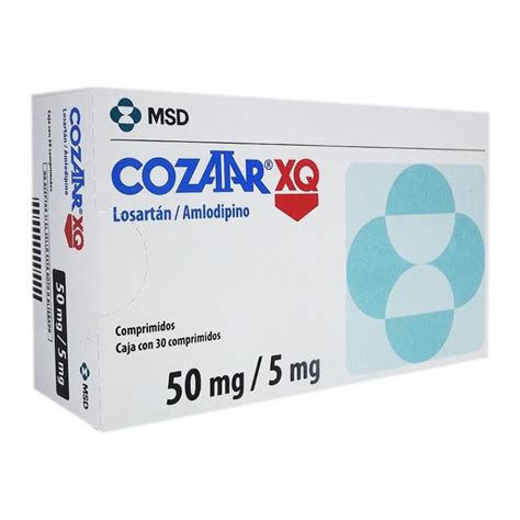 Cozaar Xq 50 Mg 5 Mg 30 Comprimidos 30 Walmart