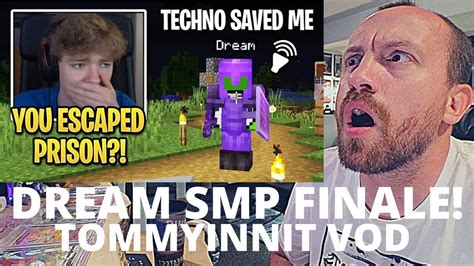 Run Tommy Tommyinnit Dreams Escaped Prison Dream Smp Finale