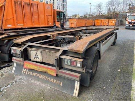 H Ffermann Har Container Chassis Trailer For Sale Germany Berlin