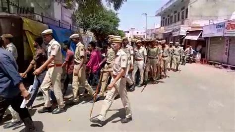 1200 Policemen Still Deployed In Karauli 6 People Arrested Councilor