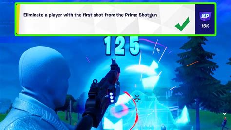 How To Easily Eliminate A Player With The First Shot From The Prime Shotgun Fortnite Guide