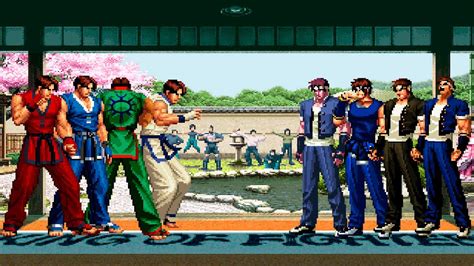 KOF Mugen Kim Kaphwan Team Vs Shingo Yabuki Team YouTube