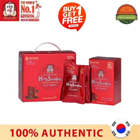 Buy 1 Free 150mlx30pack CHEONG KWAN JANG Korean Red Ginseng Drink